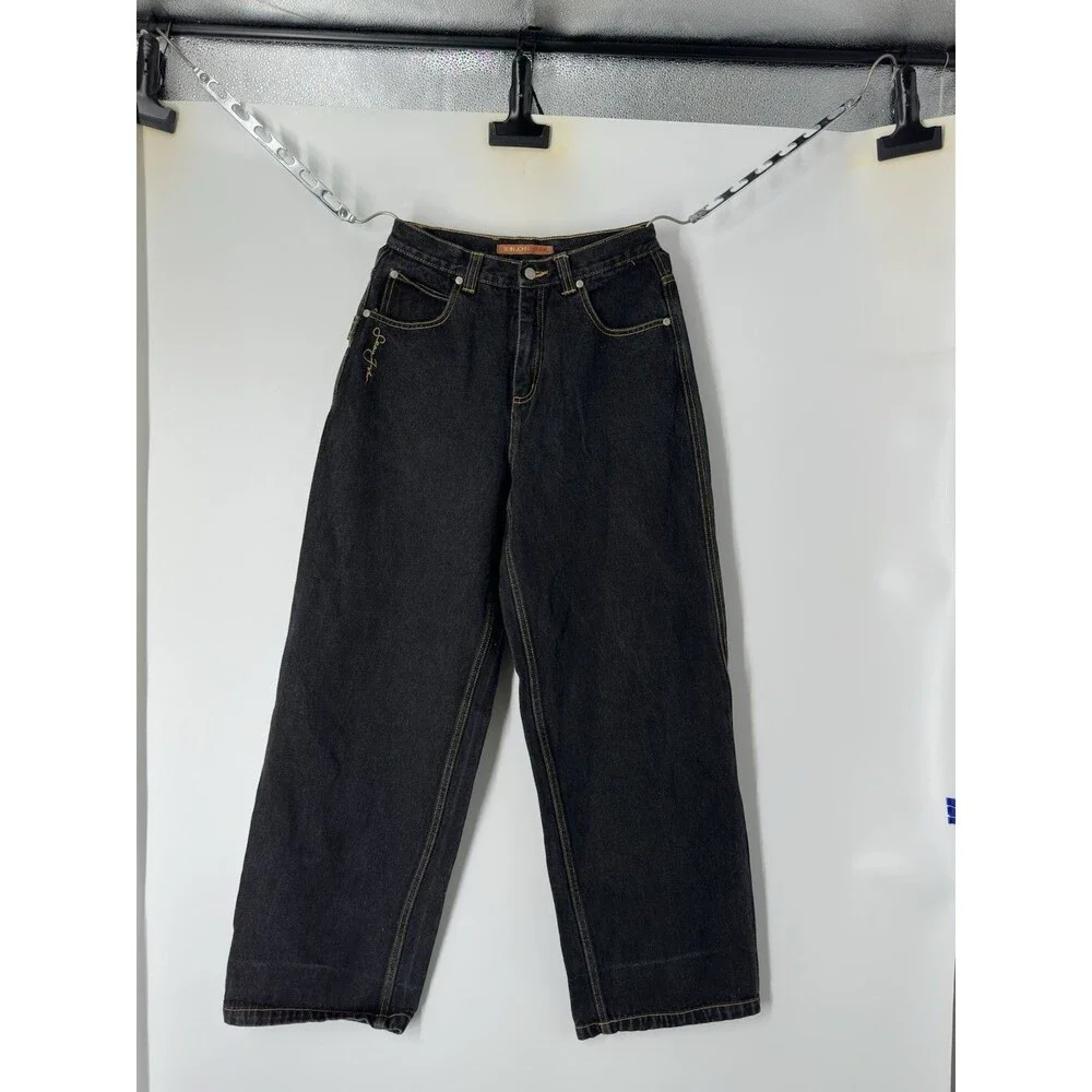 Vintage Y2k BAGGY Sean John Jeans 18 Blue Baggy Wide Leg Hip Hop Skater Womens